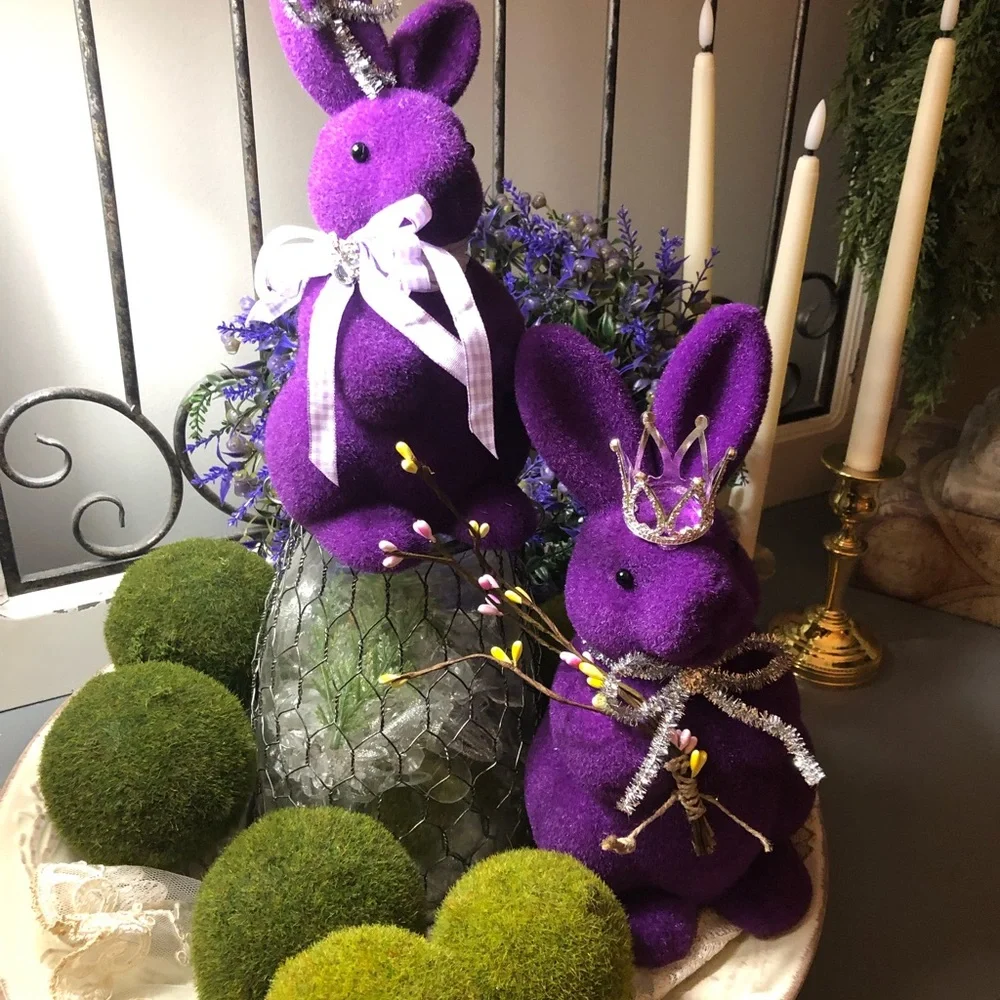 Purple Bunny Decor Set - Picture 10 of 10
